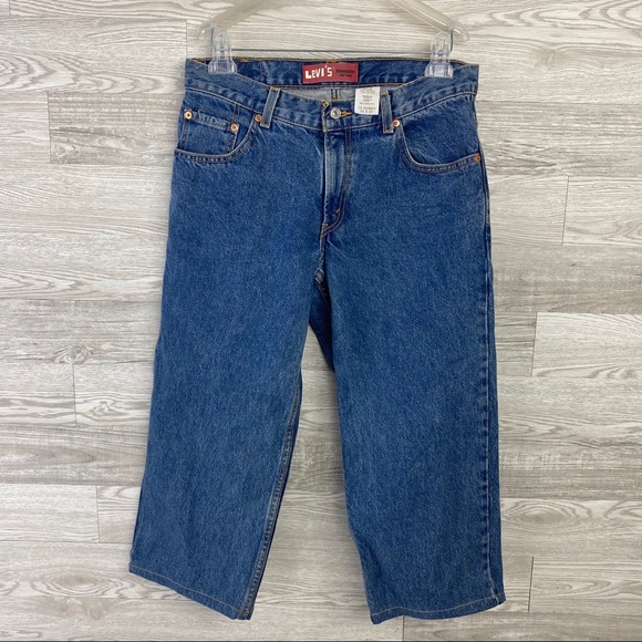 LEVIS 550 RELAXED FIT HUSKY VINTAGE JEANS - Picture 6 of 7